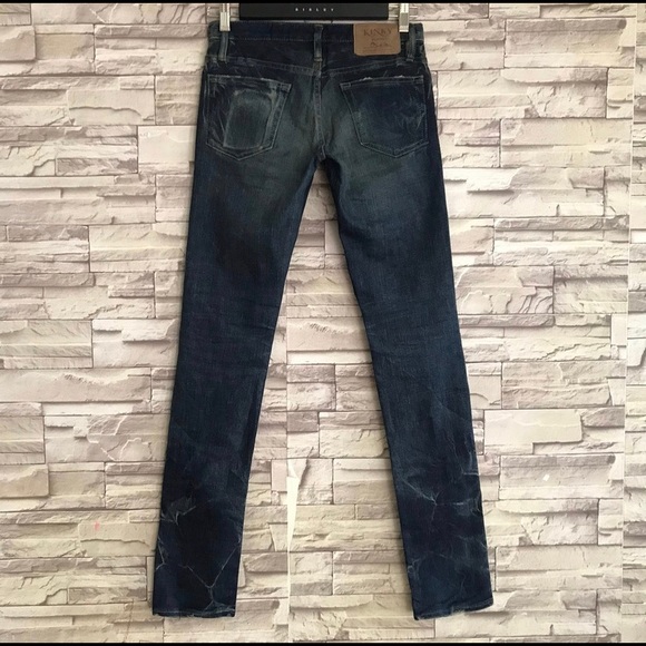 Hysteric glamour denim acid wash jeans studded - Picture 6 of 11